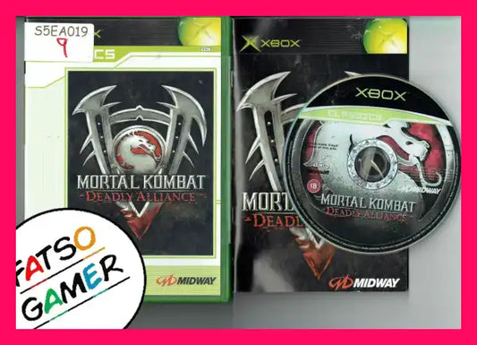 Mortal Kombat Deadly Alliance Xbox S5EA019 - FatsoGamer