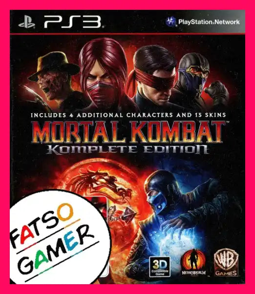 Mortal Kombat Komplete Edition PS3 - Video Games