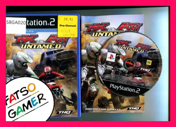 MX vs ATV Untamed PS2 - FatsoGamer