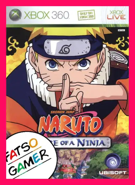 Naruto Rise Of A Ninja Xbox 360 Video Games