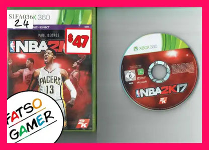 NBA 2K17 Xbox 360 S1FA036 - FatsoGamer