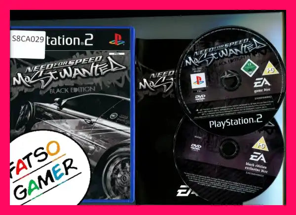 Need for Speed Most Wanted Black Edition PS2 - FatsoGamer