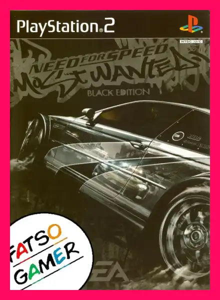 Need for Speed Most Wanted Black Edition PS2 - Video Games