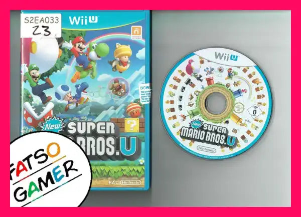 New Super Mario Bros U Wii U - FatsoGamer