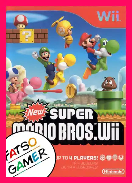 New Super Mario Bros. Wii - Game with Disc and Booklet