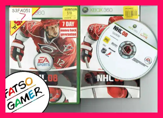 NHL 08 Xbox 360 S3FA051 - FatsoGamer