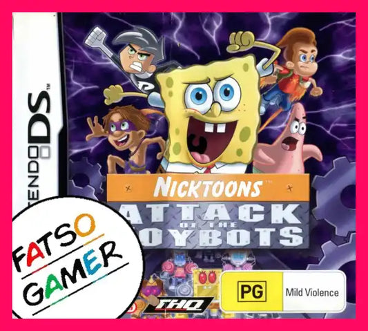 Nicktoons Attack of the Toybots DS - Video Games