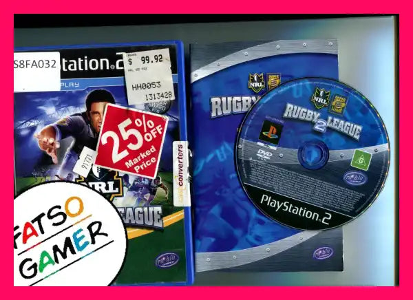 NRL Rugby League 2 PS2 - FatsoGamer