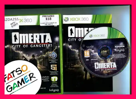 Omerta City of Gangsters Xbox 360 - FatsoGamer