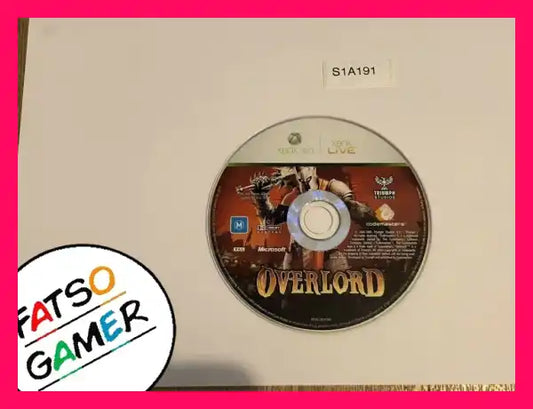 overlord (Microsoft Xbox 360) S1A191 - FatsoGamer