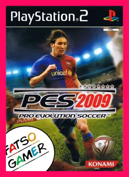 PES Pro Evolution Soccer 2009 PS2 - Video Games
