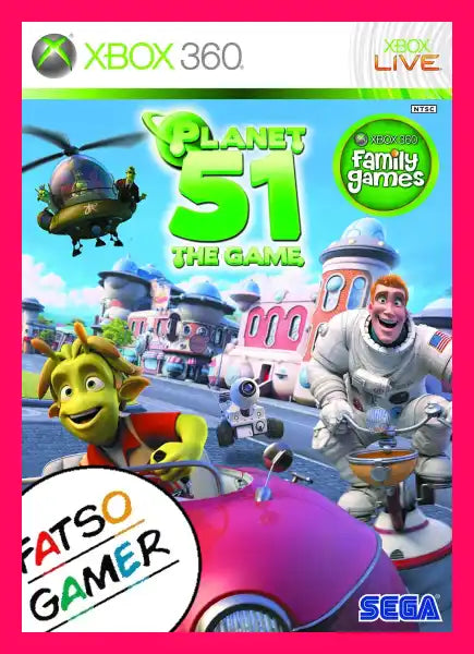 Planet 51 The Game Xbox 360 Video Games