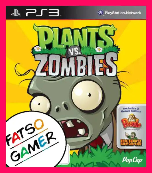 Plants Vs Zombies Ps3 Video Games