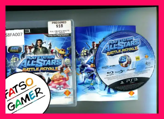 Playstation All-Stars Battle Royale PS3 - FatsoGamer