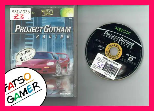 Project Gotham Racing Xbox - FatsoGamer