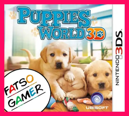 Puppies World 3D 3DS - Video Games