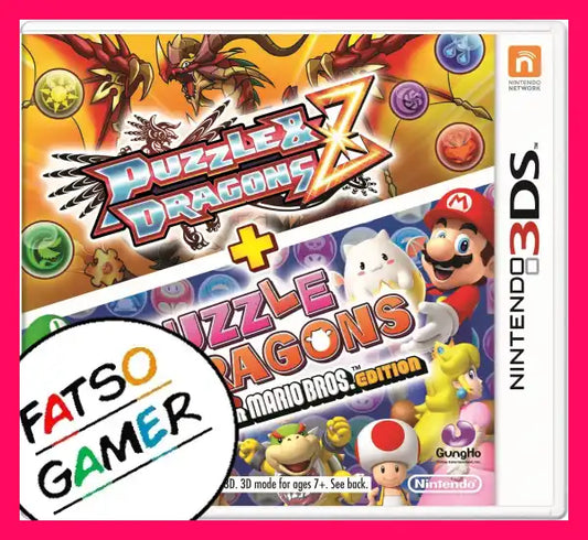 Puzzle Dragons + Puzzle Dragons Z 3DS - Video Games