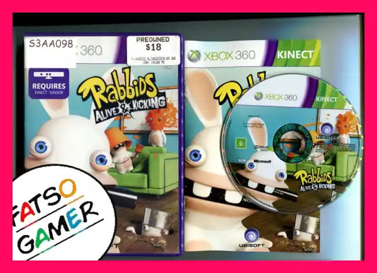 Rabbids Alive & Kicking Xbox 360 - FatsoGamer