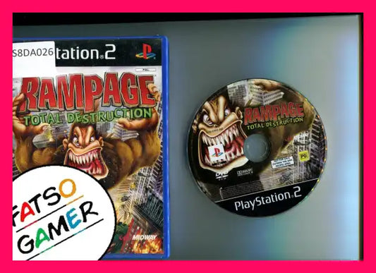 Rampage Total Destruction PS2 - FatsoGamer
