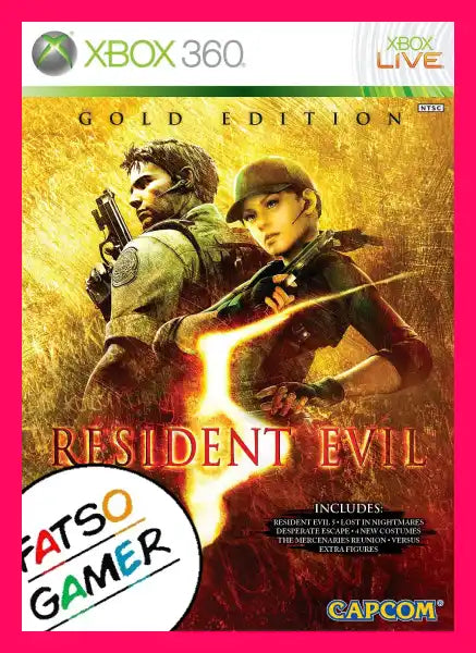 Resident Evil 5 Gold Edition Xbox 360 Video Games
