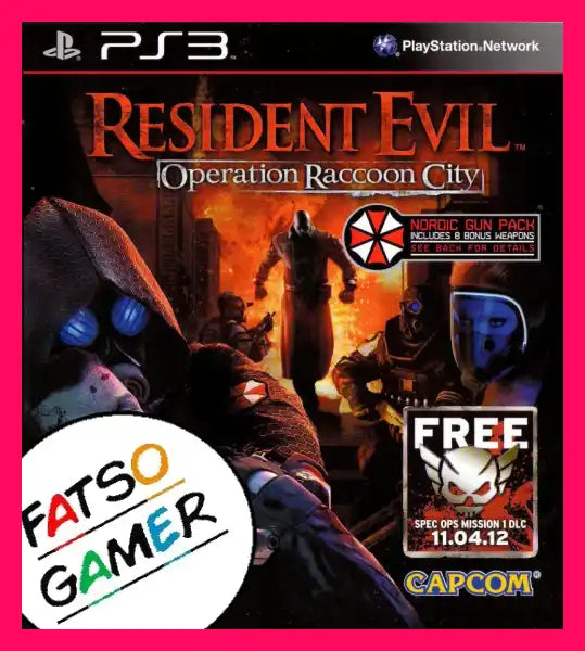 Resident Evil Operation Raccoon City PS3 - Video Games