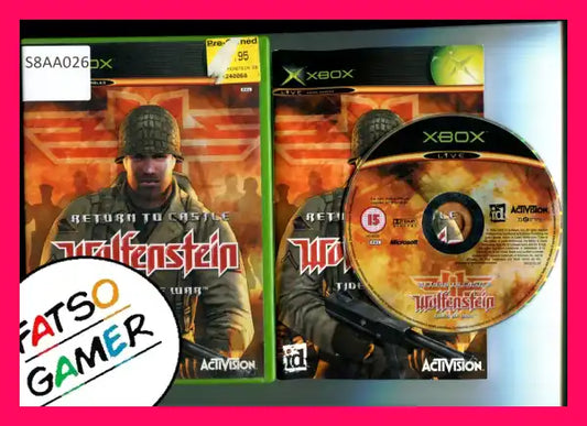 Return to Castle Wolfenstein Tides of War Xbox - FatsoGamer