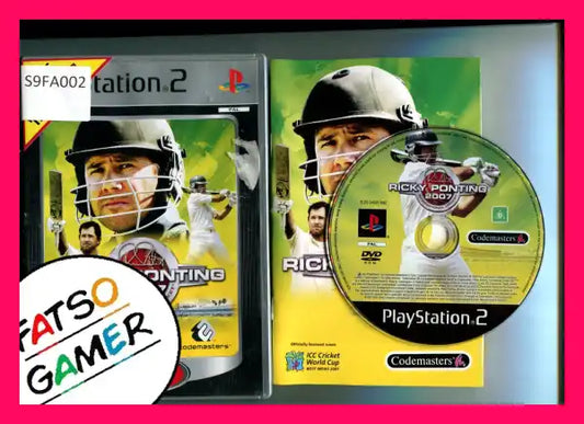 Ricking Ponting International Cricket 2007 PS2 - FatsoGamer