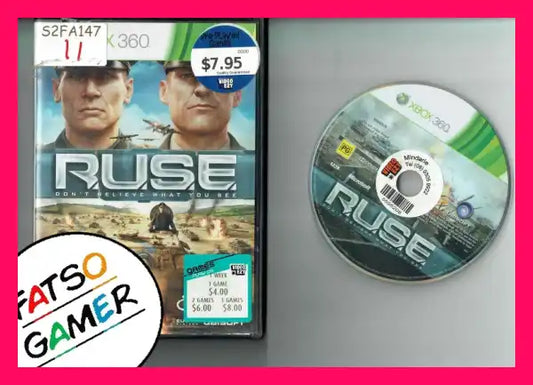 RUSE Xbox 360 S2FA147 - FatsoGamer