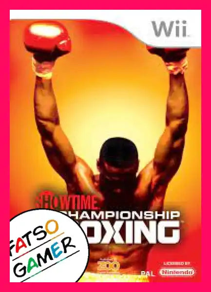 Showtime Championship Boxing Wii Video Games