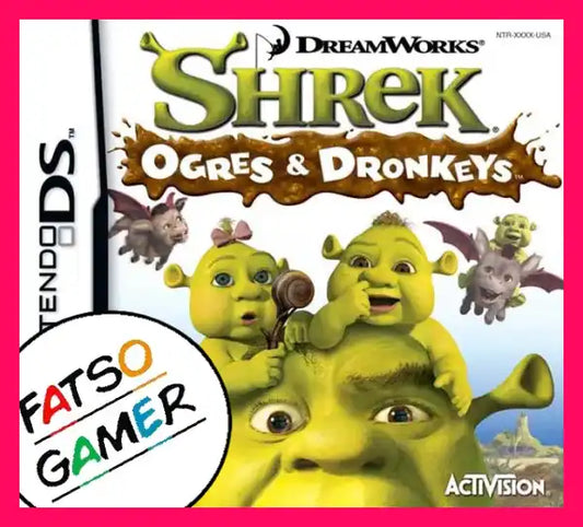 Shrek Ogres & Dronkeys Ds Video Games
