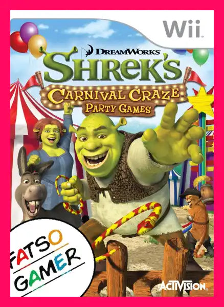 Shrek’s Carnival Craze Party Games Wii - Video Games