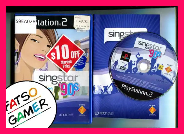 Singstar 90’s PS2 - FatsoGamer