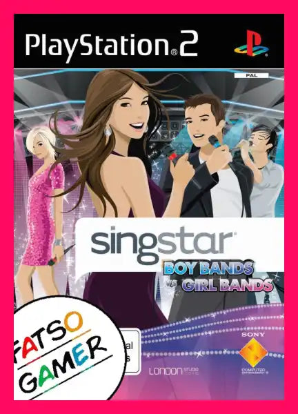 Singstar Boy Bands Vs Girl Ps2 Video Games