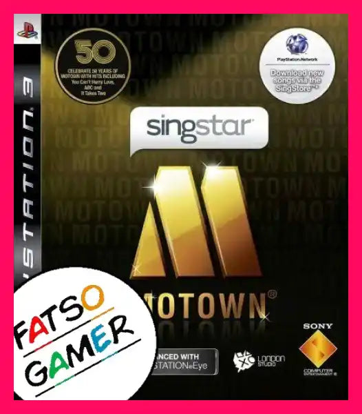 Singstar Motown Ps3 Video Games