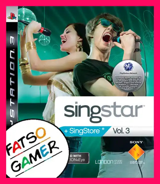 Singstar Vol 3 Ps3 Video Games