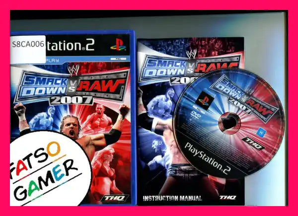 Smackdown vs Raw 2007 PS2 - FatsoGamer