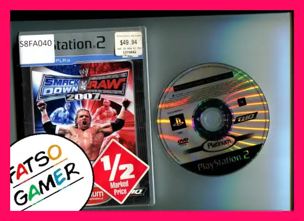 Smackdown vs Raw 2007 PS2 - FatsoGamer