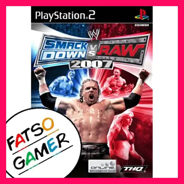 Smackdown vs Raw 2007 PS2 - Video Games