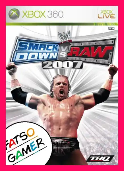 Smackdown Vs Raw 2007 Xbox 360 Video Games