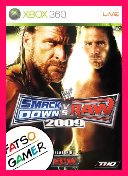 Smackdown vs Raw 2009 Xbox 360 - Video Games