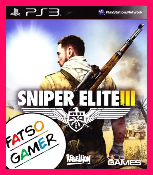 Sniper Elite III PS3 - Game with Case and Booklet - Video Games