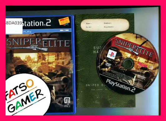 Sniper Elite PS2 - FatsoGamer