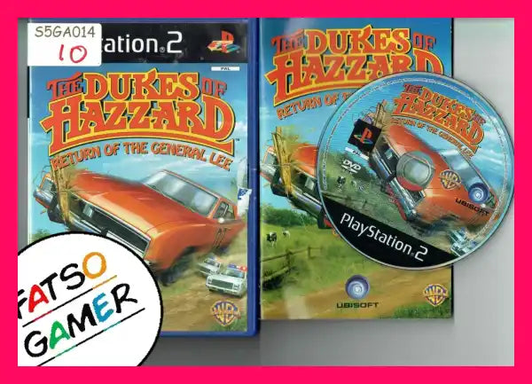 The Dukes of Hazard The Return of General Lee PS2 - FatsoGamer
