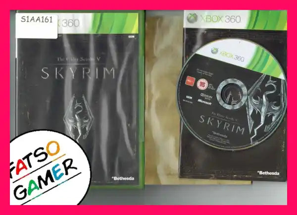 The Elder Scrolls Skyrim Xbox 360 - FatsoGamer