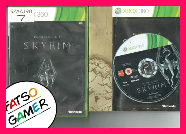 The Elder Scrolls Skyrim Xbox 360 - FatsoGamer