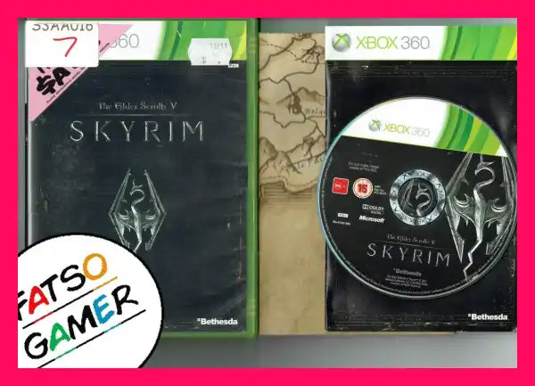 The Elder Scrolls Skyrim Xbox 360 - FatsoGamer