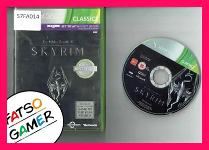 The Elder Scrolls Skyrim Xbox 360 - FatsoGamer