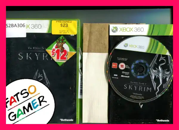 The Elder Scrolls Skyrim Xbox 360 - FatsoGamer