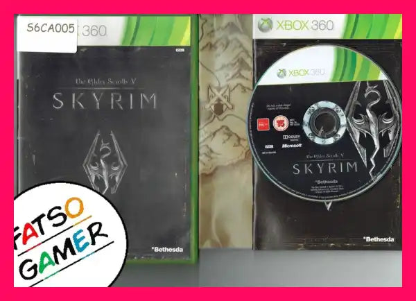 The Elder Scrolls Skyrim Xbox 360 - FatsoGamer