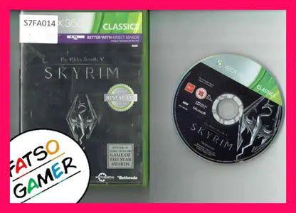 The Elder Scrolls Skyrim Xbox 360 - FatsoGamer